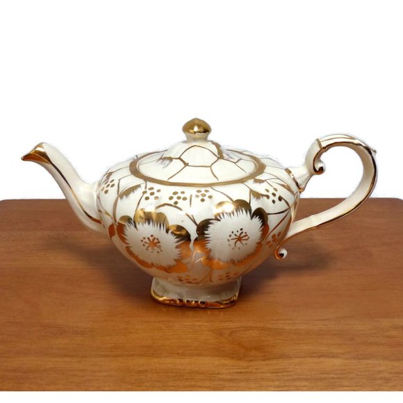 Arthur Wood Dining Midcentury 5s Vintage Arthur Wood England Teapot